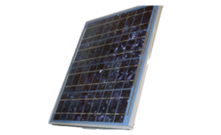 Tilbehør til solenergi: Imporium solpanel 50W inkl. lader/kontrolboks