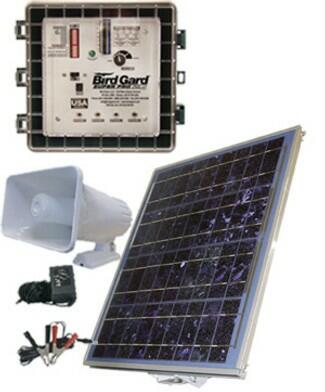 Bird Gard Super Pro PA4 Kit Inklusiv Solar Panel