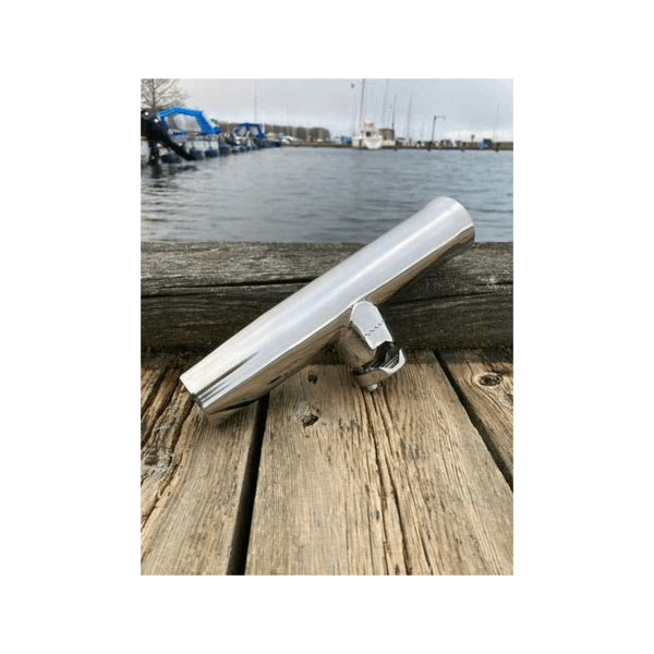Marine høgedrage stangholder Clamp-On Justérbar til ræling.