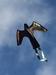 Duebekæmperens Høgedrage ® og 10 meter teleskop kit. Flyver 18 meter op i luften. Til frugtplantager, marker osv.